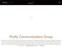 Tablet Screenshot of fireflycomms.com